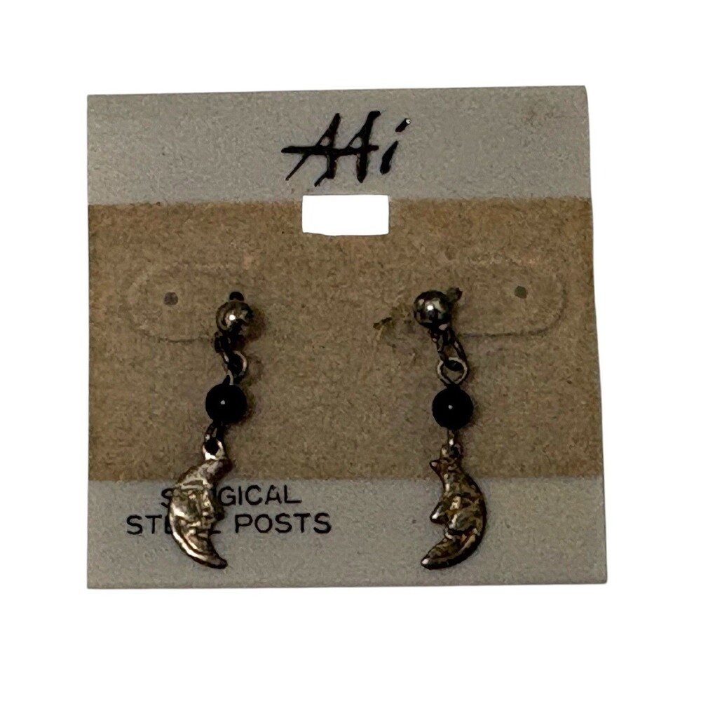 AAI Jewelry Moon Earrings NWT